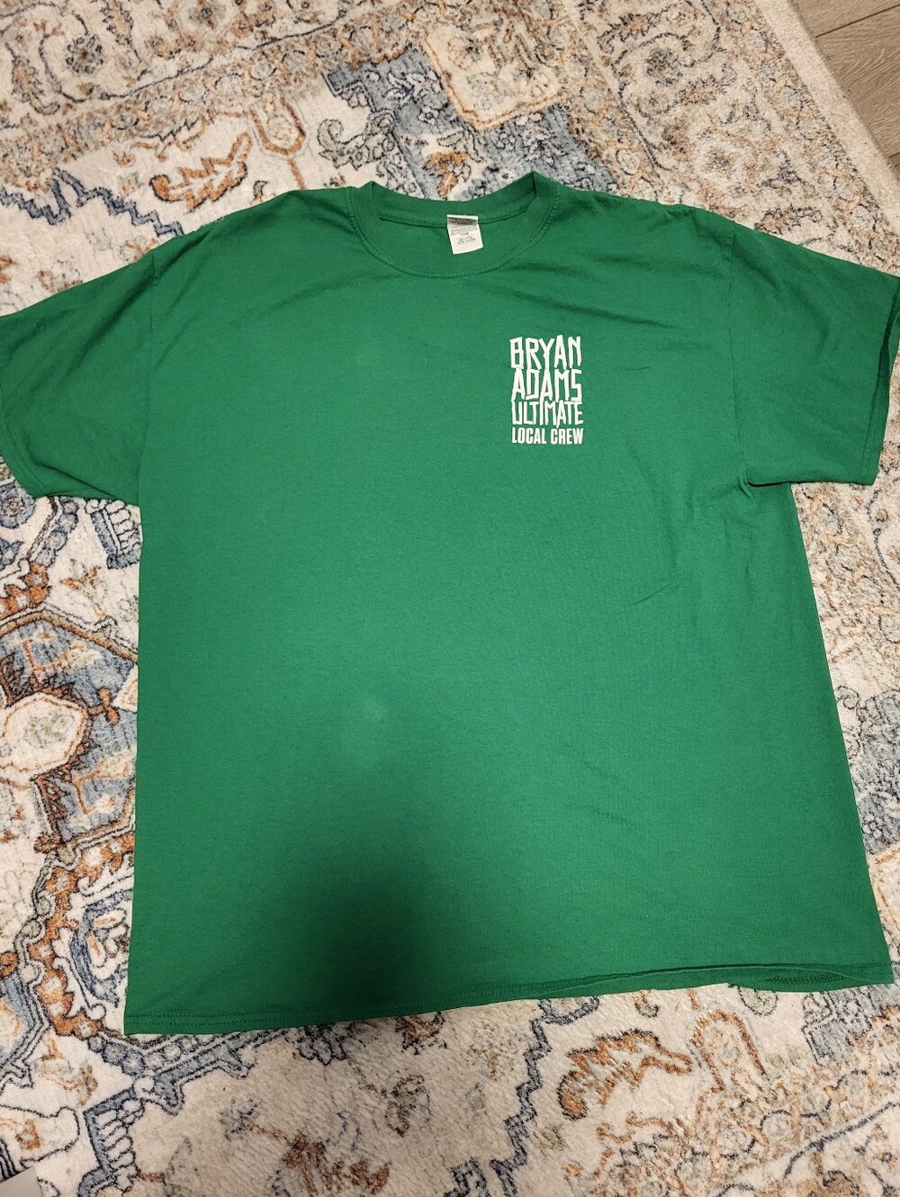 Bryan Adam 2017 2018 Ultimate STAGE AND CONCERT CREW TEE
